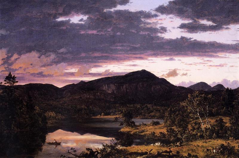 Frederic Edwin Church Lake Scene in Mount Desert china oil painting image
